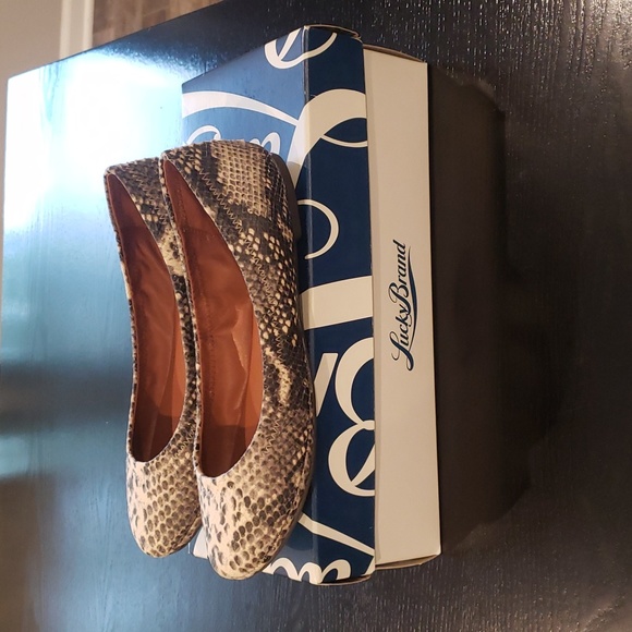 NWB! Lucky Brand "Elysia" ballet flat 6 - Picture 4 of 5